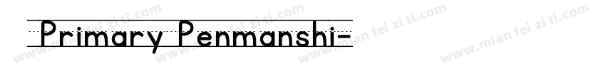 KG Primary Penmanshi字体转换